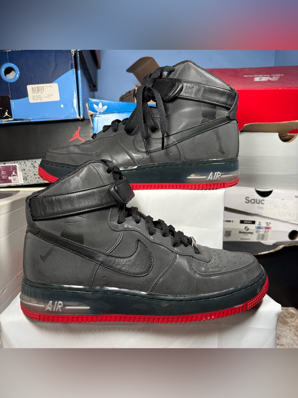 Size 10 - Nike Air Force 1 Supreme High Sheed
